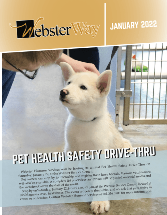 January 2022 Webster Way Cover
