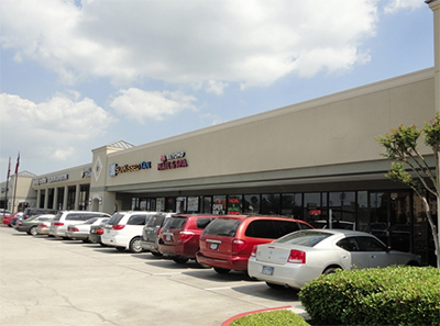 The Boulevard Parking and Front